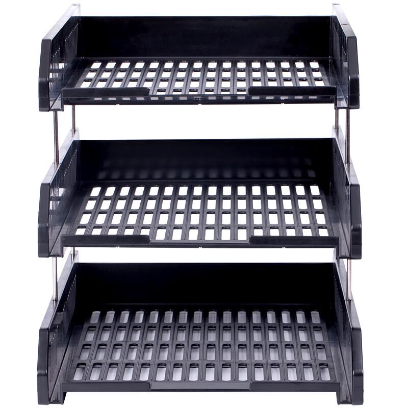 Deli 9209 3-Tier Perforated Document Organizer