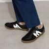 Mobus Men's Genuine Leather Casual Walking Shoes with Built-in Functional Insole, Current Model MUNCHEN (CREAM/BLACK, 26-point, 5-centimeter measureme