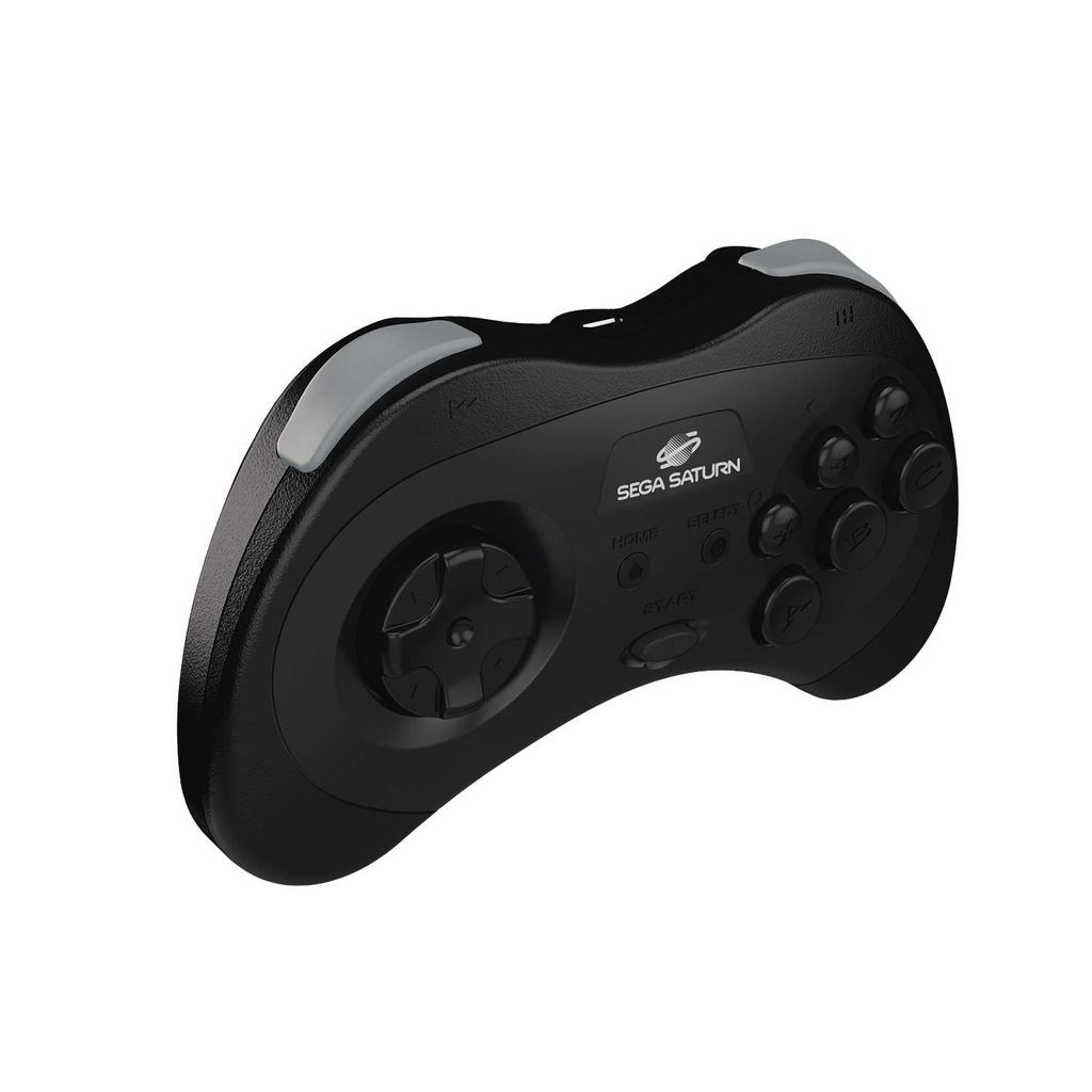 Official Sega Saturn GHz Wireless Controller for Sega Sega Genesis and Mac Includes 2 Receivers and Storage Case Retro-Bit 2.4 Saturn, Mini, Switch,