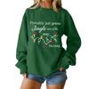 Christmas T-Shirts And Sweatshirts, Women'S Sweatshirts, Long-Sleeved Pullover Sweatshirts, Women'S Long-Sleeved Tops