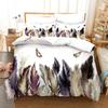 Comforter New Feather S For Adults Western Bedding Set Luxury Egyptian Cotton Housse De Couette Bedclothes 2/3Pcs