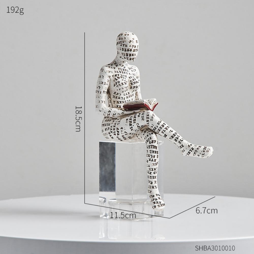 Humanoid sculptures & figurines Home Decoration statues and statues Mummy Figure Sculpture Living Room Decor Office Ornaments