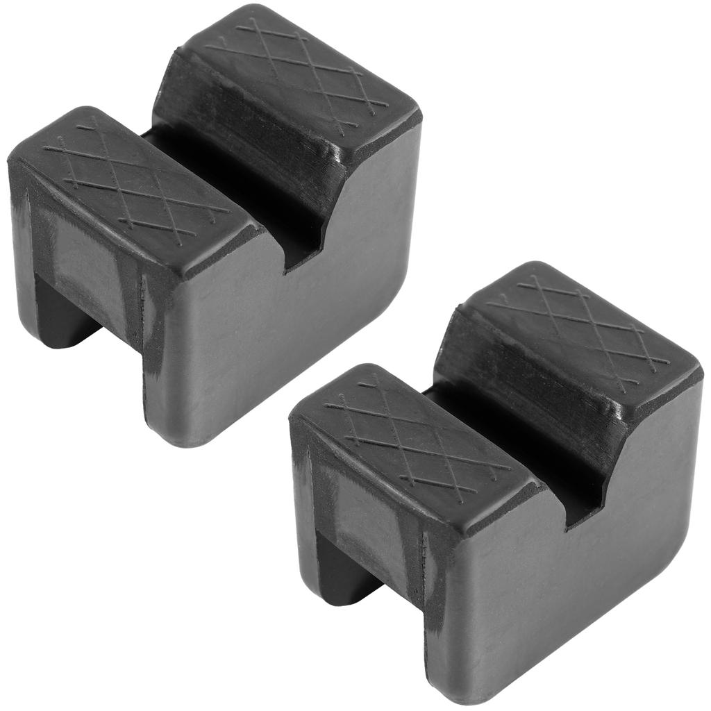 1/2PCS Rubber Jack Pad For Car Truck SUV Slotted Lift Support Frame Rail Protector Anti-Slip Adapter