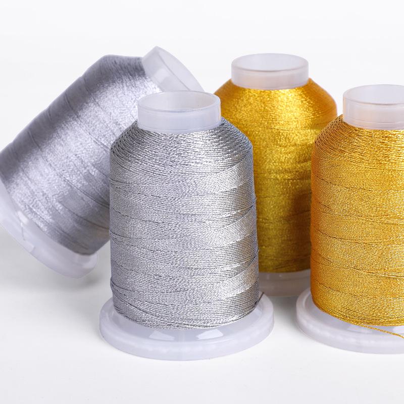 Gold & Silver Thread Bundle: 369 Strands for Weaving, Crafting, Jewelry & DIY Projects