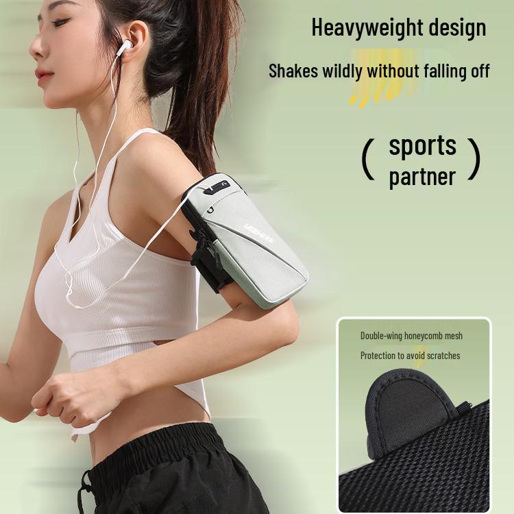 Waterproof Sports Armband for Phones - Thin Fitness Sleeve & Wrist Bag for Men and Women