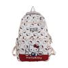 Schoolbag Large Capacity Hello Kitty Backpack Casual Cartoon Korean Version Cute Printed School Bag Lightweight Travel Backpack