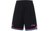 Casual Shorts Men's Black Azalea Pink AAPU209-2