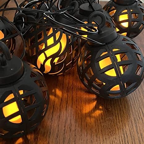 Girlanda Lampki Ogrodowe Solarne 8 Led 2M Ciepłe
