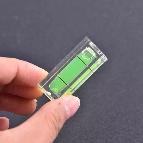 2-Pack Mini Levels, Horizontal Level, Bubble Meter, Compact, Portable Level, High-Precision Tilt and Angle Measurement Tool, for Measuring Interior De