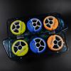Premium Round Silicone Main Line Leader Rig Storage Tackle Box Case S L Line Holders Fishing Tackle