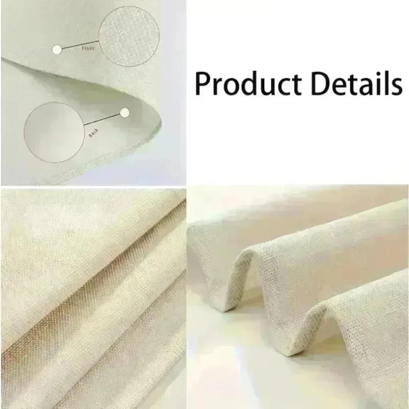 Plátěné podložky pod talíře Květinový potisk Kuchyňské doplňky Vhodné pro domácnost Elegantní Černobílý mramor Jednoduchý a odolný design