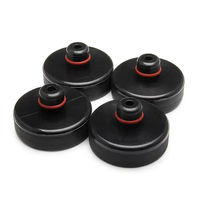 4Pcs Car Rubber Lifting Jack Pad Adapter Tool Chassis Case Suitable For Tesla Model 3 Model S Model X Car Accessories