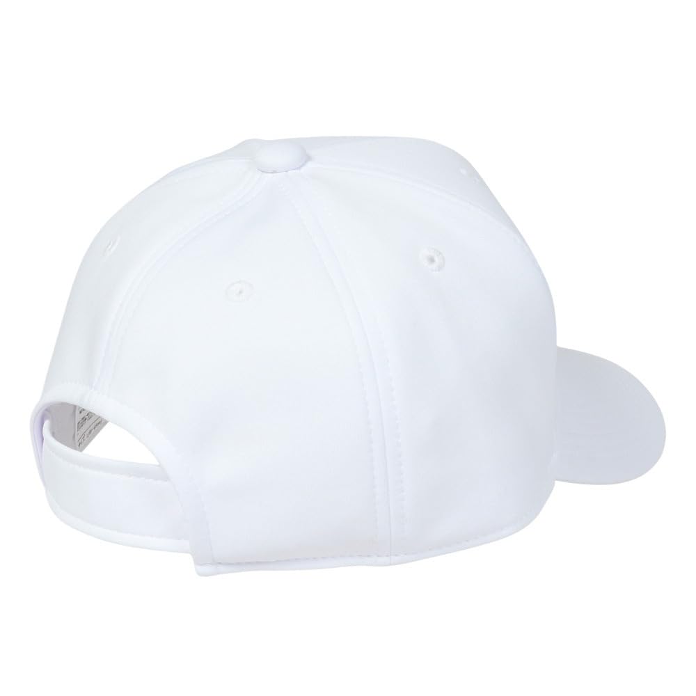 MIZUNO Baseball Size M Cap, Six-Panel All-Knit, White,