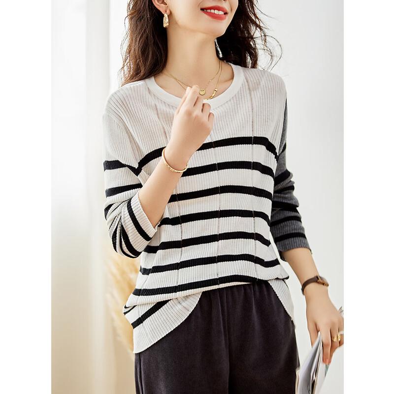 Firstview Women's Casual Long-Sleeve Sweater