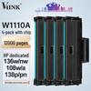 V4INK W1110A/110A Compatible Toner & Drum Units for HP Printers