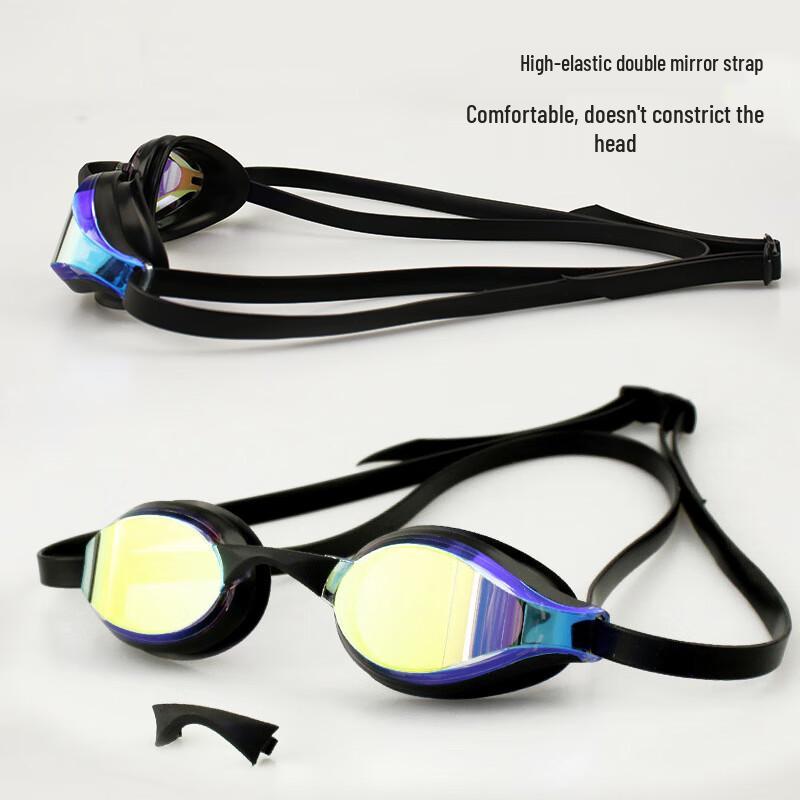 Alliance Messenger Anti-Fog Coated Silicone Swim Goggles