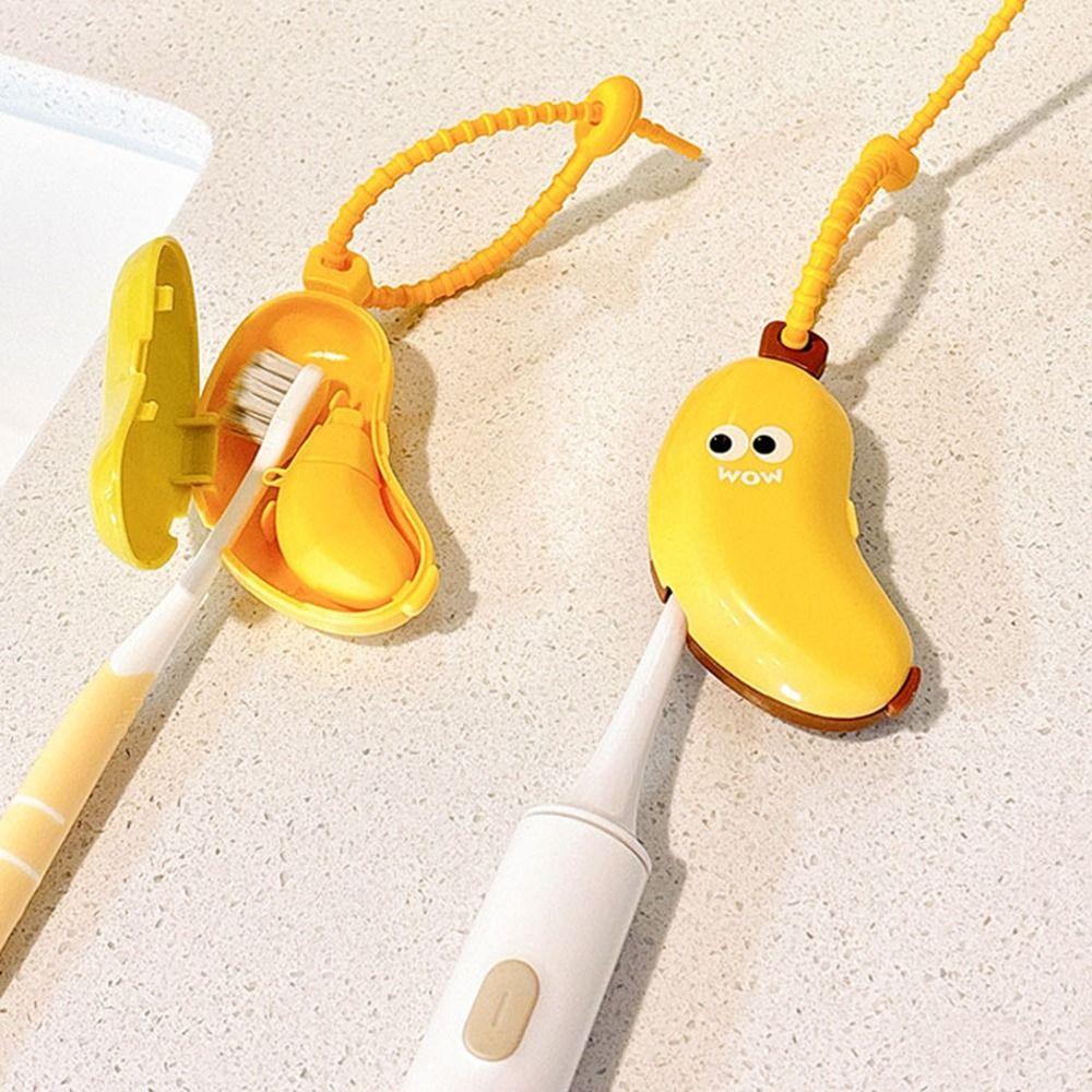 2Set 2 In 1 Banana Toothbrush Covers Dustproof Toothbrush Protector Cap  Travel