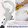80mm Large Opening Adjustable Faucet Wrench Sink Plumbers Wrench  Bathroom Plumbing Faucet