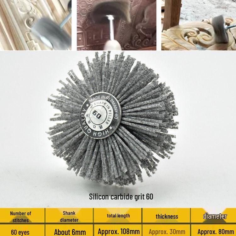 Nylon Abrasive Polishing Wheel for Wood and Furniture Carving
