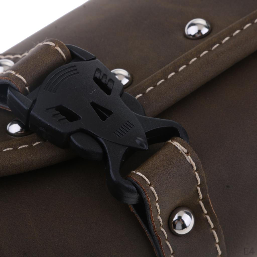 1 Piece Leather Motorbike Luggage Windshield Tool Kit Riding / Storage Bag