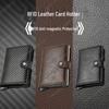 RFID Men's Anti-Theft Multi-Card Aluminum Card Holder