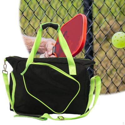 Tennis Bag Tote Gym Portable Racquet Carrying with Removable Adjustable Strap Outdoor
