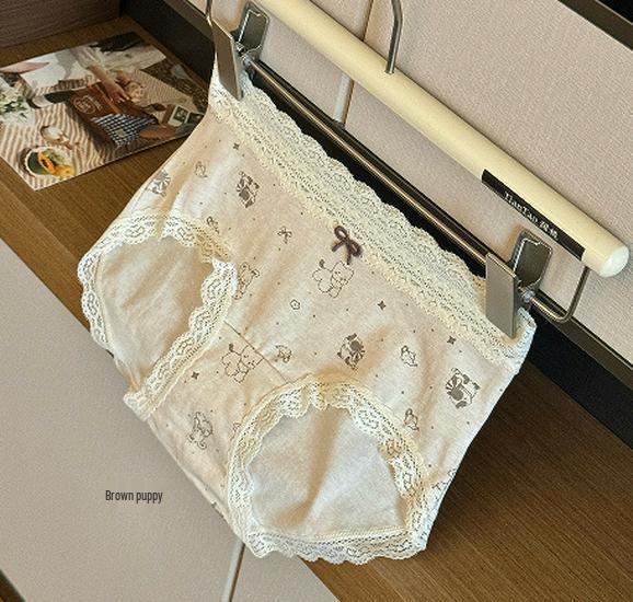 Pastoral Floral Print Pure Cotton Women's Panties - 2025 Comfortable, Breathable Triangle Style