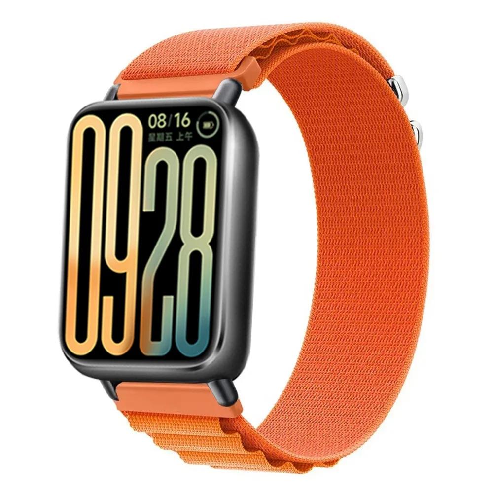 Nylonowy pasek Alpine Loop do Redmi Watch 4/5/6 Sport Oddychająca bransoleta Smartwatch do Xiaomi Mi Band 8 Pro/9 Pro Pasek Correa