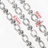 No Fade 2Meters Stainless Steel Sunflower Chain Radial Line Metal Beads Bulk Chain Jewelry Making DIY Necklace Bracelet Supplies