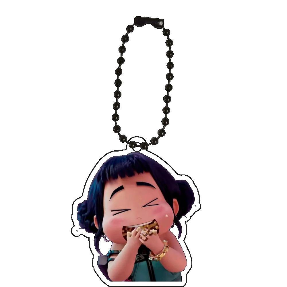 Kpop Dämonenjäger Anime Zoe Rumi Mira Saja Jungs Superstar Acryl Schlüsselanhänger Unters Huntr/x Baby Selbst Schlüsselanhänger Huntr-X Tasche Anhänger