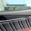 Carbon Fiber Interior Door Panel Cover Trim Fit For Maserati Ghibli 2014-