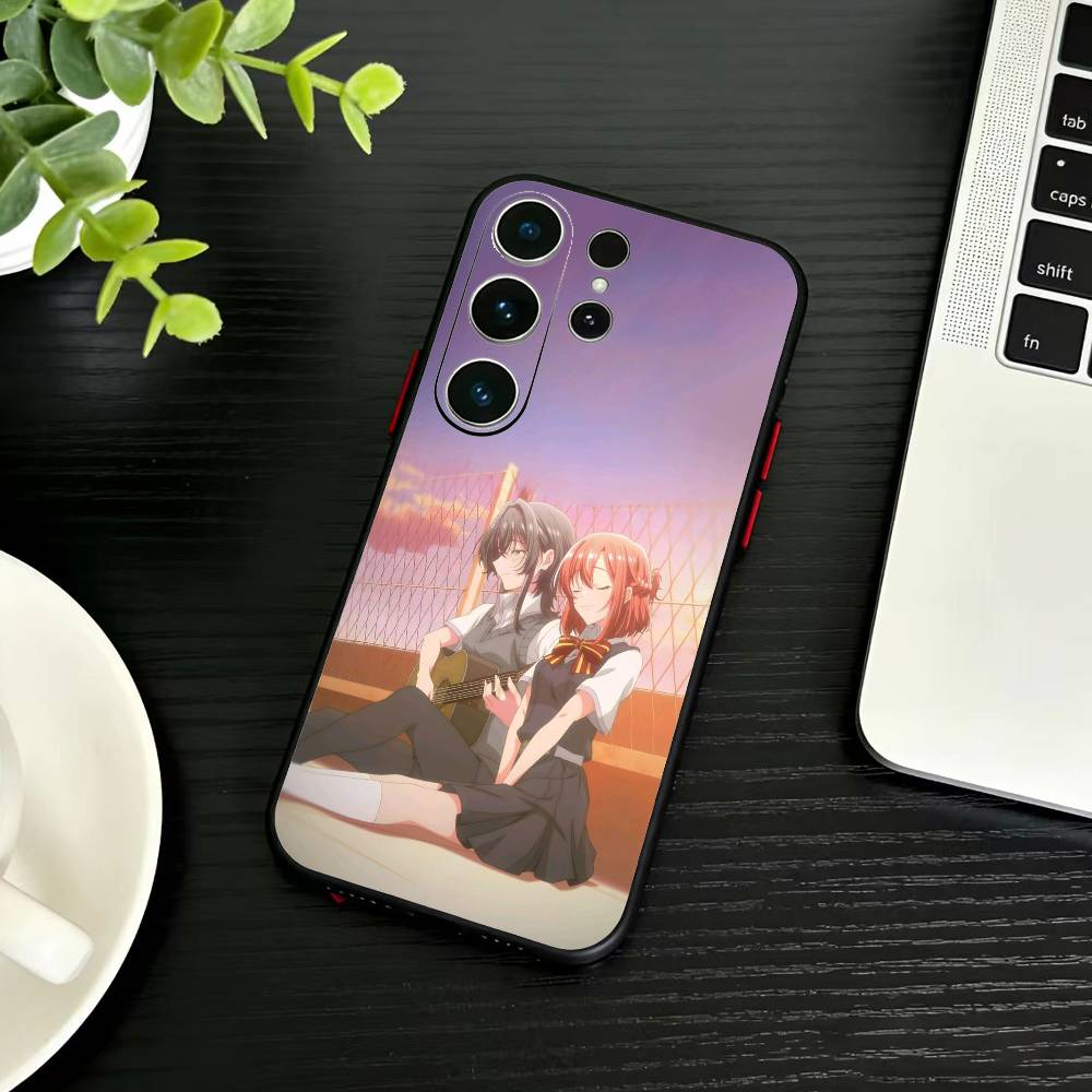 Kino Himari and Asanagi Yori Phone Case For Samsung S26,S25,S24,S23,S22,S21,S20,S30,Ultra,Plus,Fe,Note,5G Black Cover