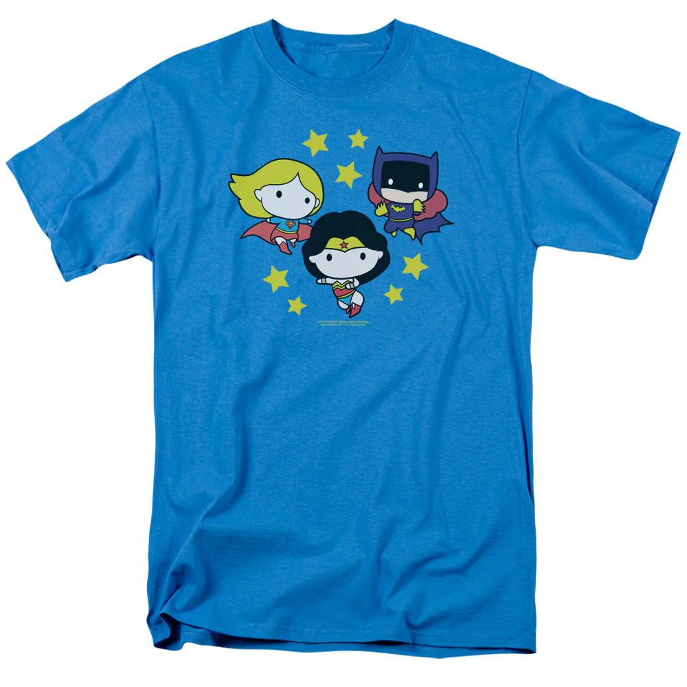 

Justice League Girl Power Mens T Shirt Turquoise S