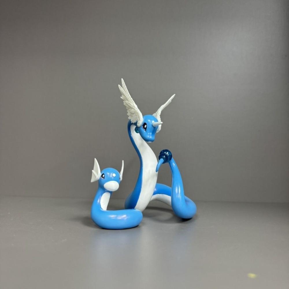 Anime Pokemon Figure Dragonair And Dratini Action Figures 12cm Pvc collection Model Toys Gifts