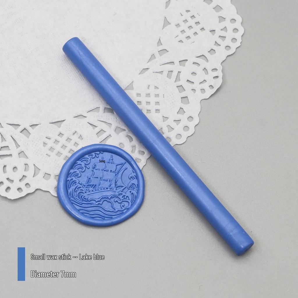 Bețișoare de Ceară de Sigiliu Mat Perlat, 125 Culori, 10x0.7cm, Compatibile cu Pistoale de Ceară, Culori Mixabile