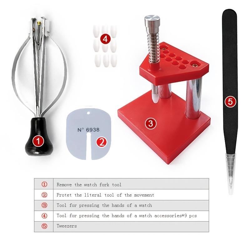 Xiaomi Watch Hand Remover Lifter Presto Plunger Puller Needle Pliers Watch Pointer Remover Needle Extractor Watchmaker Repair Tool