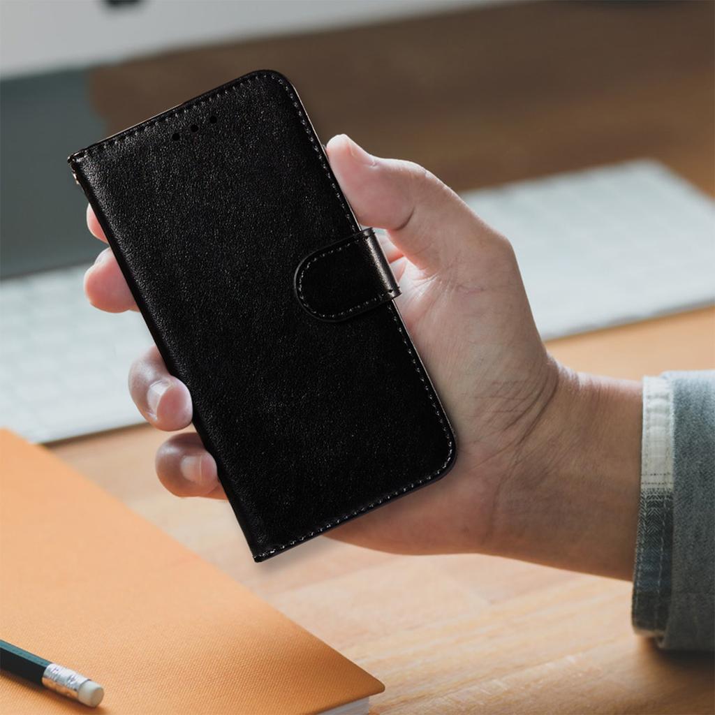 For Xiaomi Redmi 10C 4G TPU+PU Leather Wallet Stand Flip Cover Magnetic Closure Phone Case