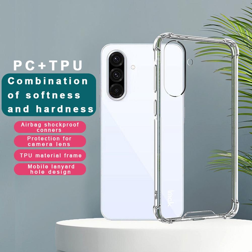 

IMAK For Samsung Galaxy A36 5G Case PC+TPU Shockproof Clear Phone Cover Style A
