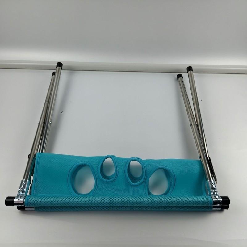 Folding Pet Grooming Hammock Anti-Scratch Quick Drying Dog Grooming Table Sturdy Detachable Pet Washing Station
