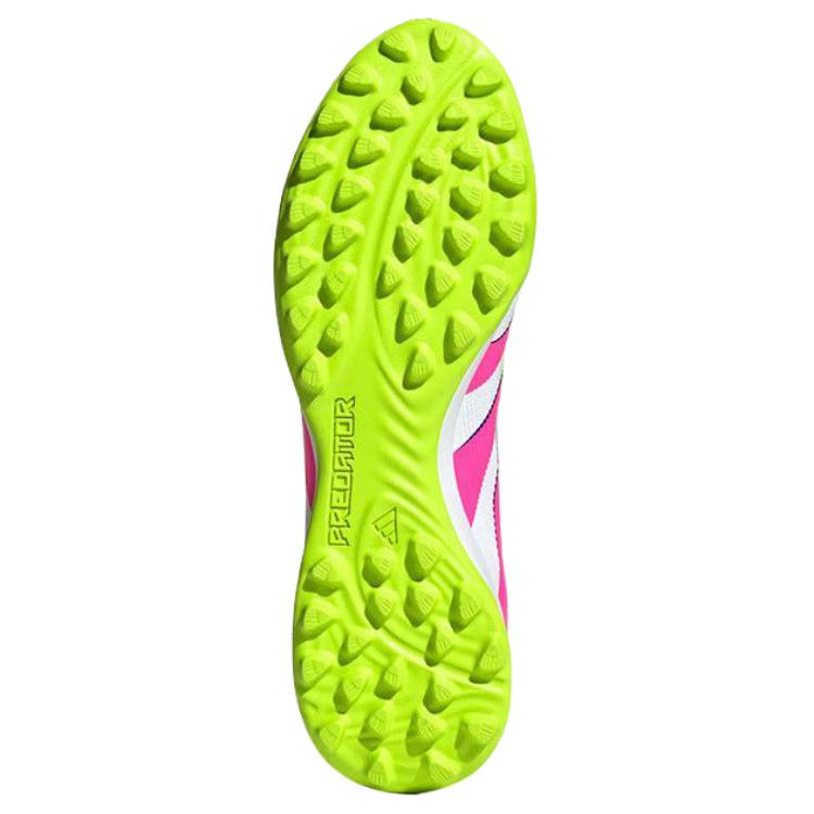 Adidas Predator League Comfortable Durable Non-Slip Wear-Resistant Lightweight Soccer Shoes Men Soccer Shoes White Pink ID3767