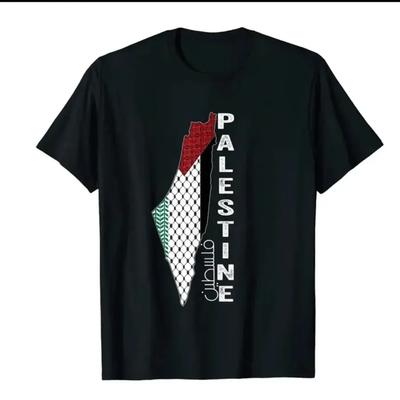 Unisexs Palestine T Shirts Love and Peace Summer Short Sleeved Tee Cool Tshirt Palestinian DNA Tops Unisex Clothing Cotton Tees
