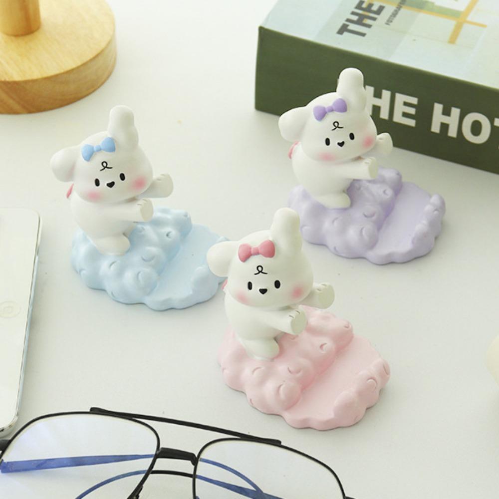 

Puppy Mobile Phone Stand Figure Model Cell Phone Bracket Creative Phone Holder Phone Accessories