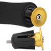 1 Pair Aluminum Alloy Bike Grips Bar End   Plug for Mountain Bike Handlebar (  color)