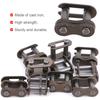 10Pcs Iron 25H Chain Master Link Easy Installation Roller Chain Connecting Links  Replacement Repair
