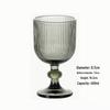 Premium Thickened Glass Goblet for Red Wine, Juice, Bar, or Wedding Decoration