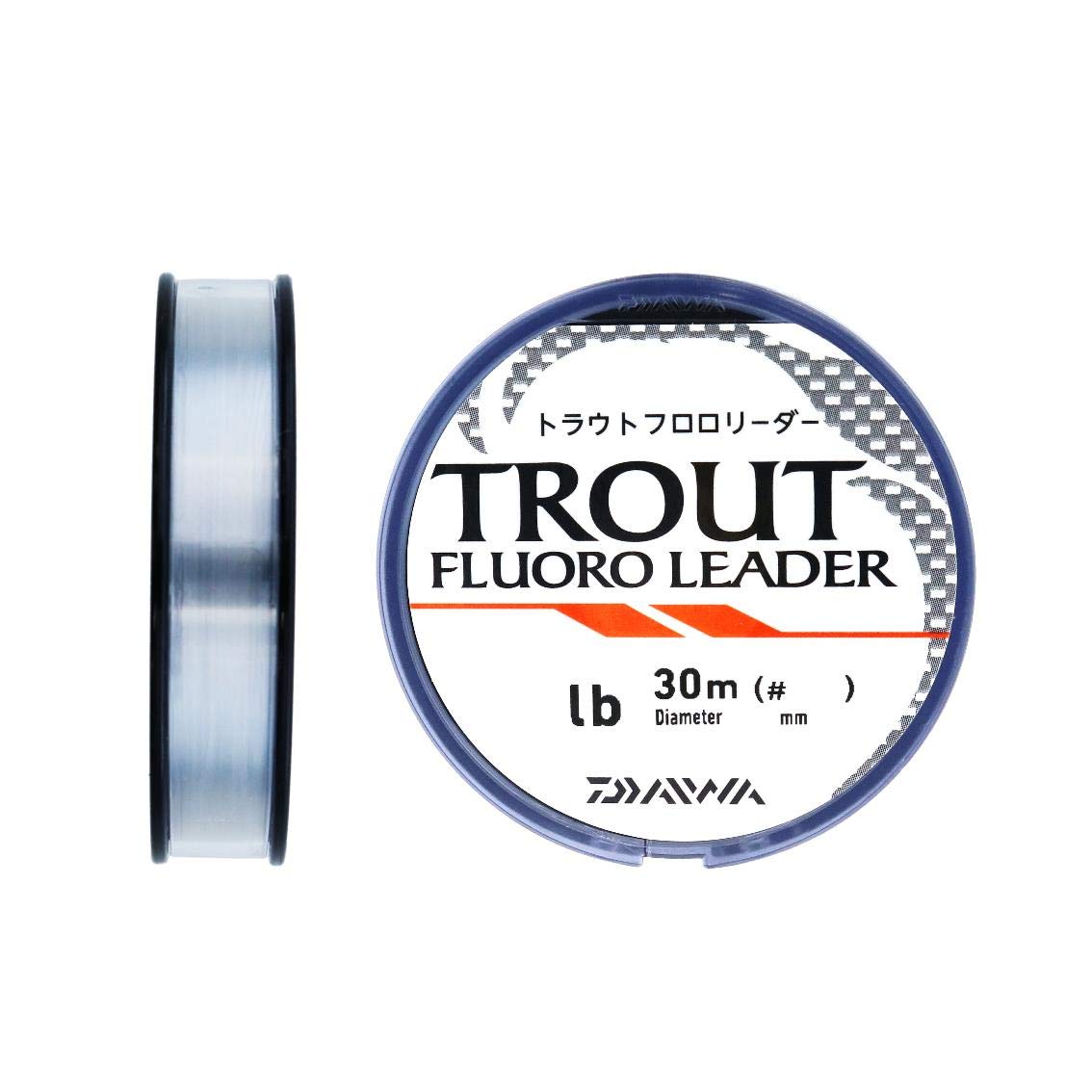 

Daiwa Fluorocarbon Line Trout Fluorocarbon Leader 2lb. 30m Natural Clear