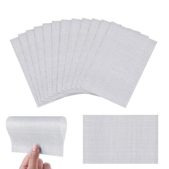 10 stuks Scherm Reparatie Patch Sterke Lijm Raamscherm Reparatie Kit Handige Deurnet Patch Tape voor Thuis