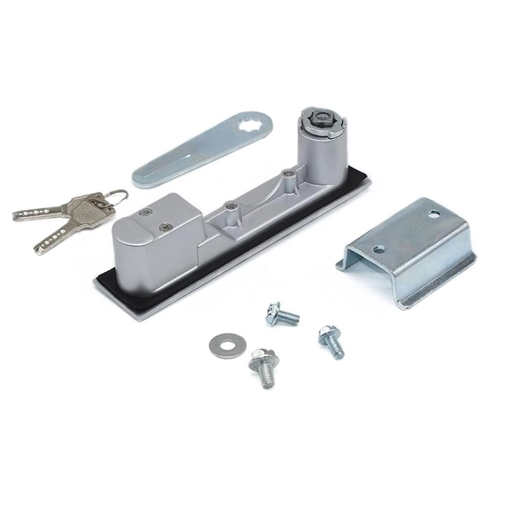 Electric Cabinet Switch Electric Appliance Control Cabinet Lock Ms818 Toolbox Lock Equipment Cabinet Door Handle Lock 1Pcs(818-2)