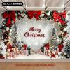 Christmas Snowy  Decoration Background Winter Backdrop Decorations For Photo Studio Photo Booth Christams Party