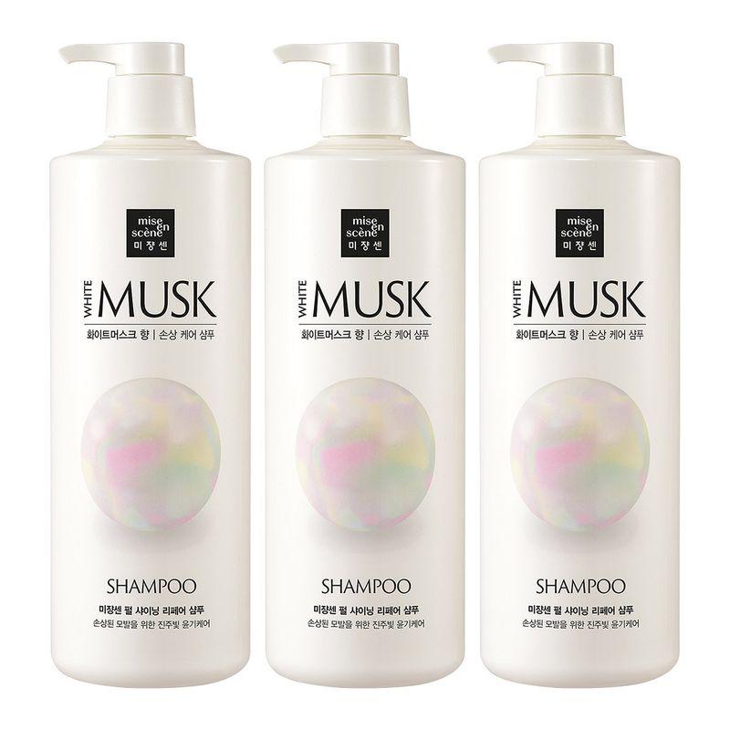 Miseenscene Pearl Shining Repair Shampoo 1L x 3